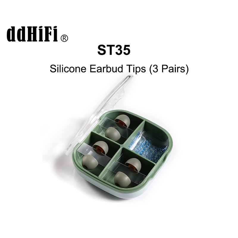 Silicone Ear Tip Replacement - DD ddHiFi ST35 D-Tips 실리콘 이어팁