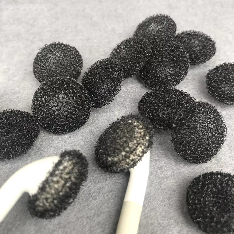 Earphone Foam Tip - 필터 스폰지 블랙 소프트 폼 이어버드