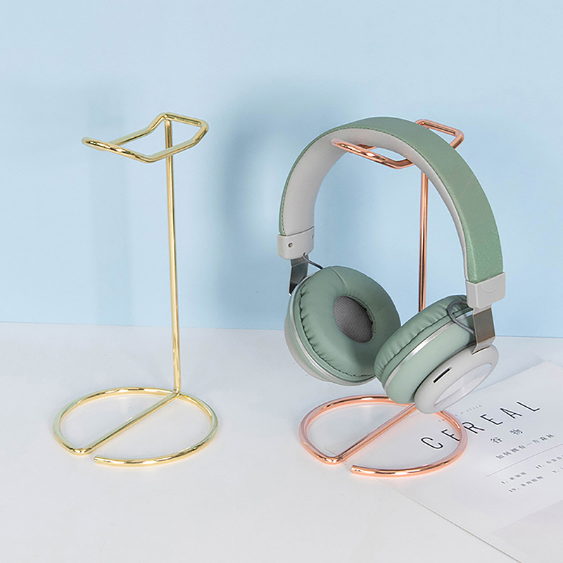 Bluetooth Headset On Ear - 다리미 라인 헤드폰 스탠드 금속 지지대