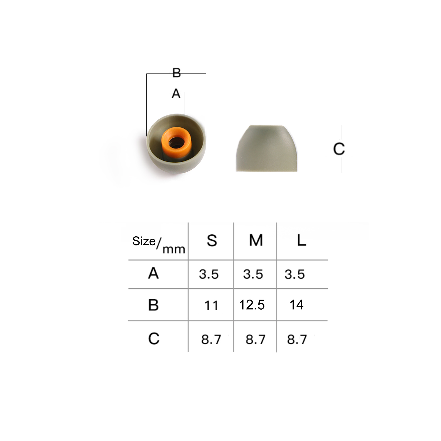 DD ddHiFi ST35 D-Tips 실리콘 이어팁  - Silicone Ear Tip Replacement 리뷰 및 가격