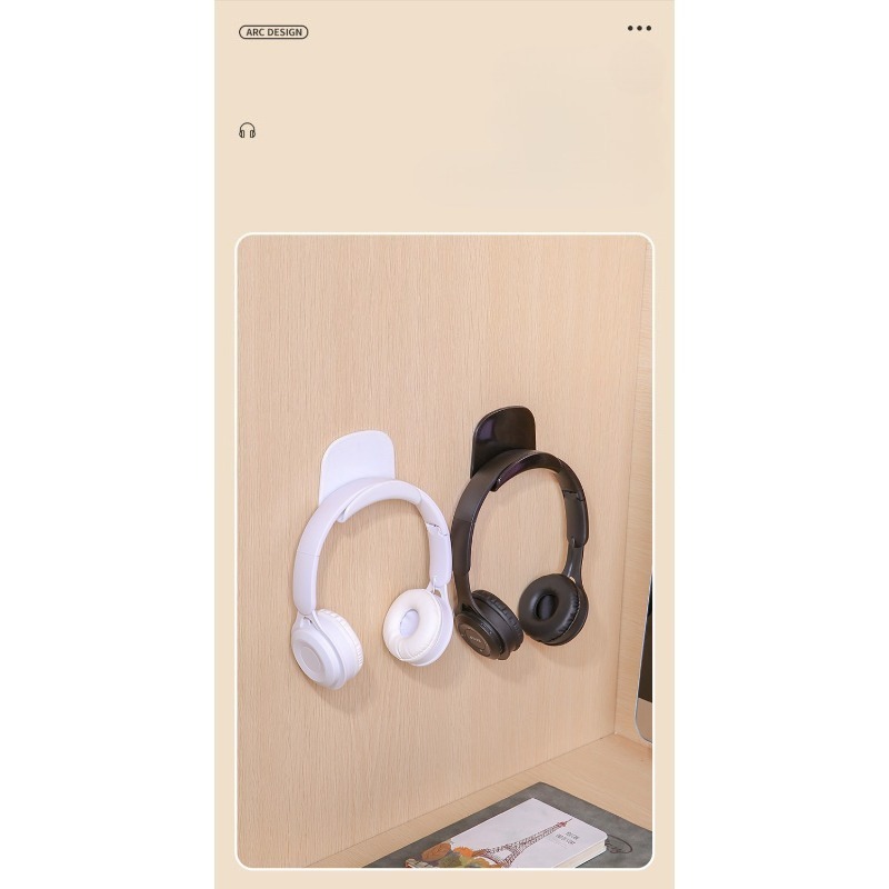 펀치 프리 접착식 플라스틱 헤드폰 스탠드 범용 벽걸이형 - Headphone Stand Desk 리뷰 및 가격