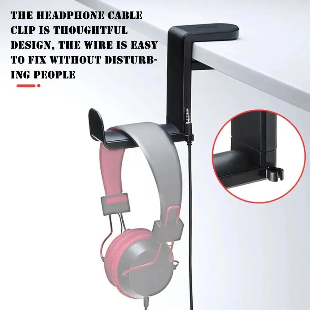 360 °   회전식 헤드폰 스탠드 조절 가능 펀치 없 - Headphone Stand Desk 리뷰 및 가격