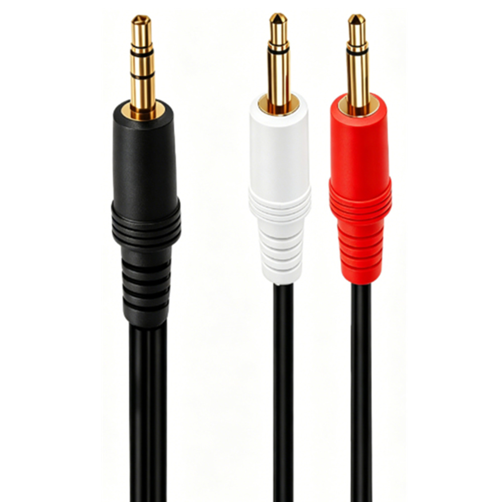 3.5mm TRS 스테레오 남성 커넥터 - 듀얼 3.5 - Cable Extension 3.5 리뷰 및 가격