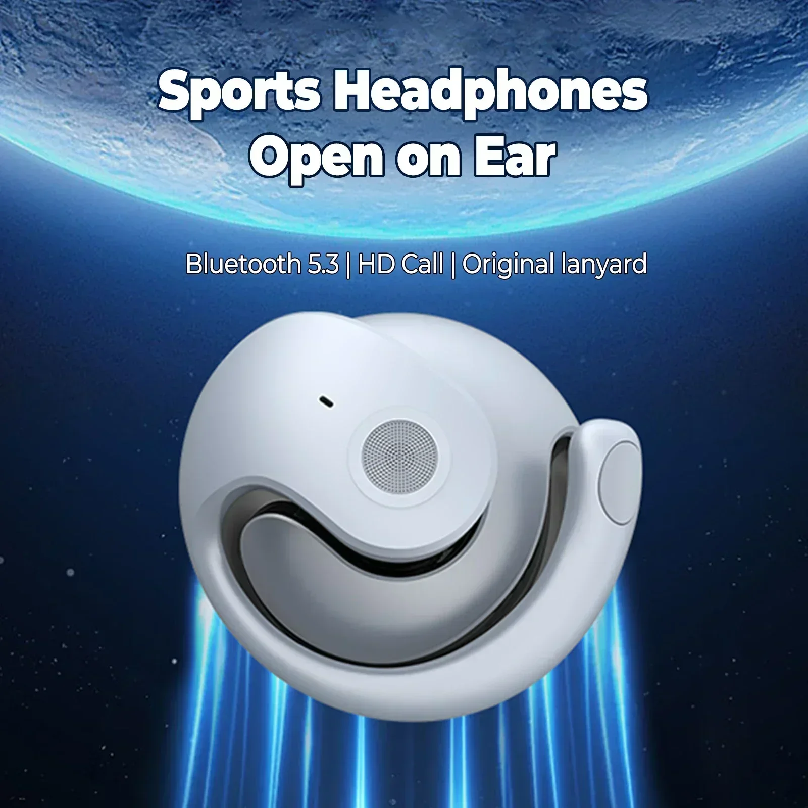 무선 헤드폰 편안한 이어훅 터치 컨트롤 이어버드(마이크 - Sports Earphone Hook 리뷰 및 가격