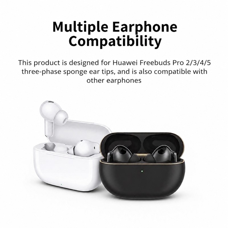 3중 레이어 메모리폼 이어팁 소음 차단 이어캡 슬리브  - Earphone Foam Tip 리뷰 및 가격